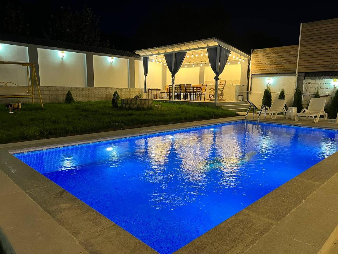 Qafqaz Mountside Chalet ガバラ エクステリア 写真
