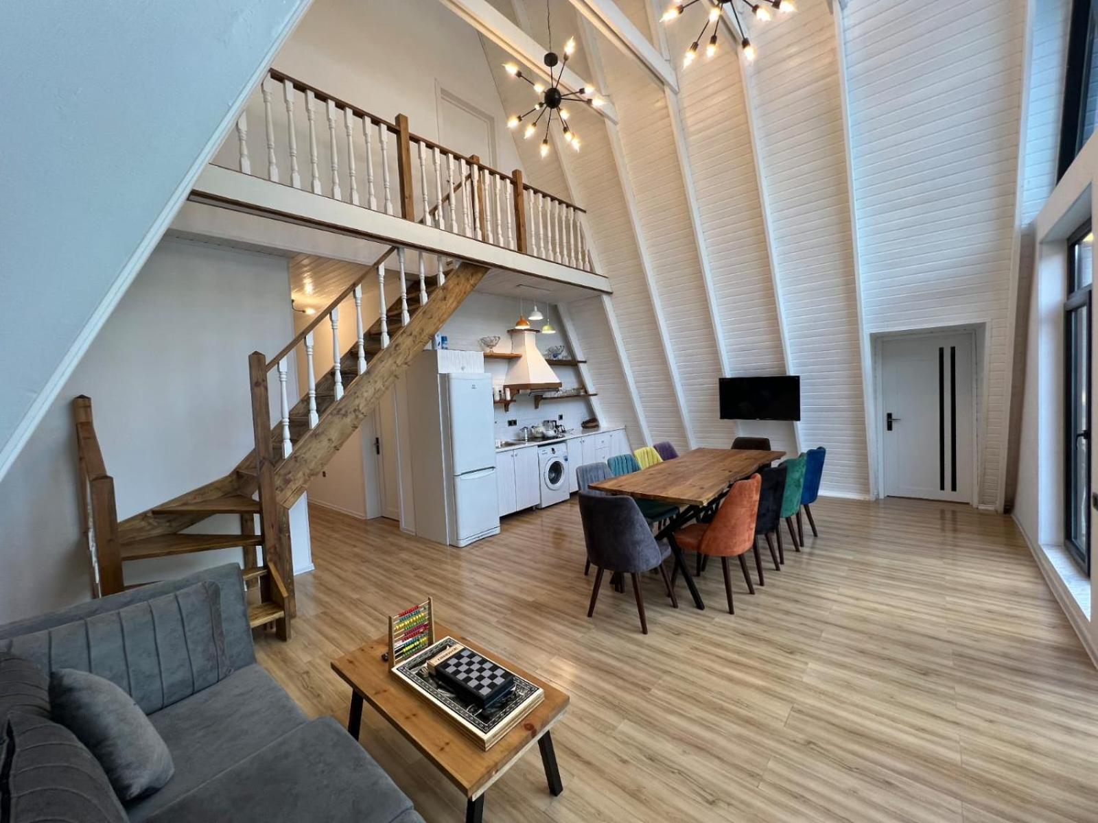 Qafqaz Mountside Chalet ガバラ エクステリア 写真