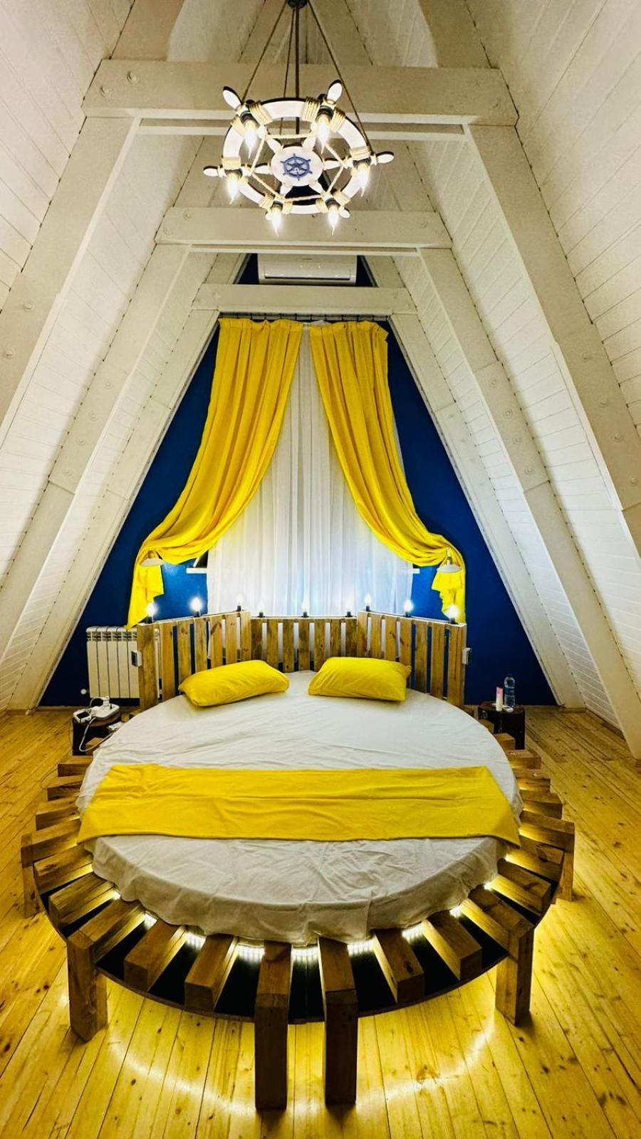 Qafqaz Mountside Chalet ガバラ エクステリア 写真