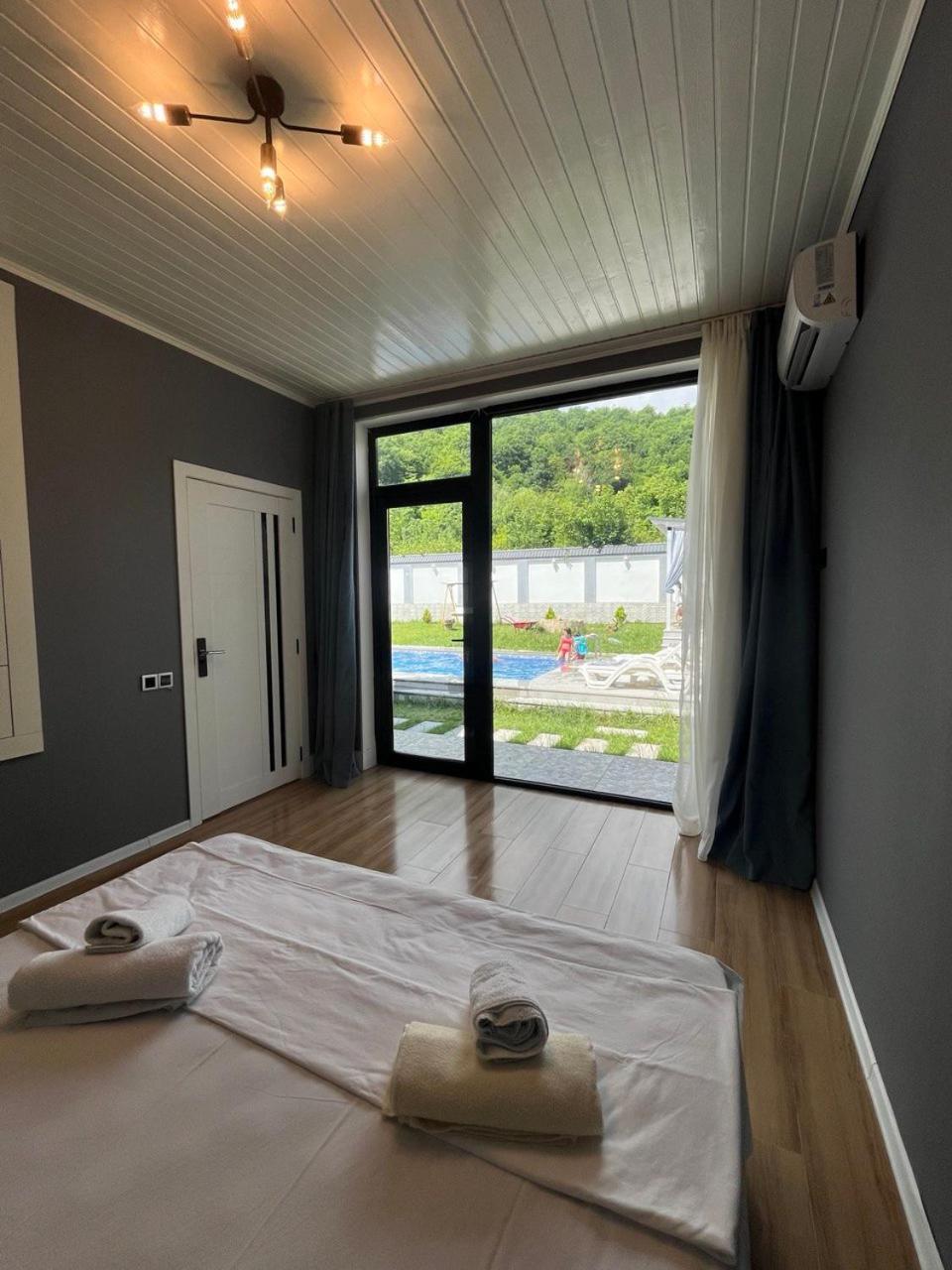 Qafqaz Mountside Chalet ガバラ エクステリア 写真