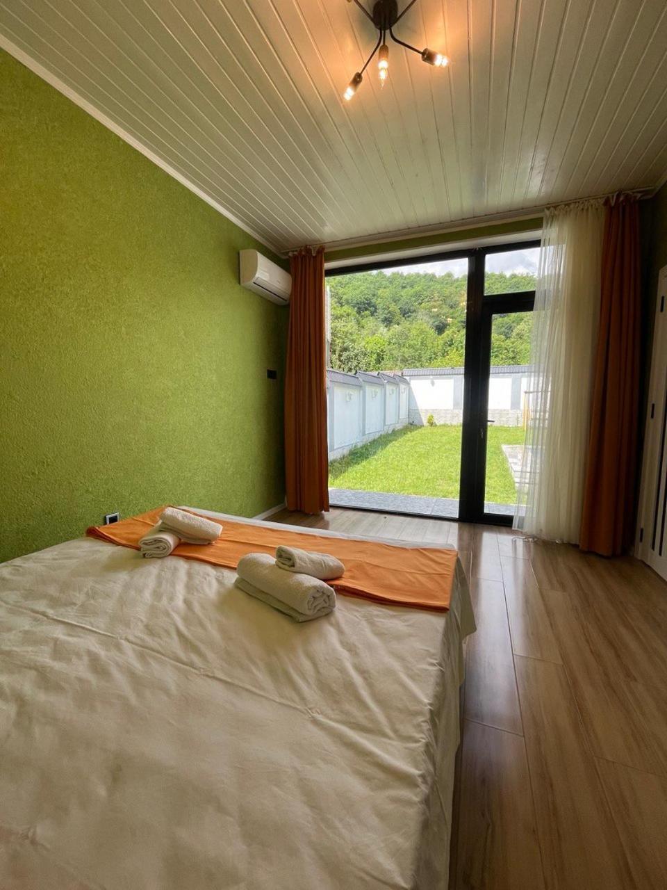 Qafqaz Mountside Chalet ガバラ エクステリア 写真