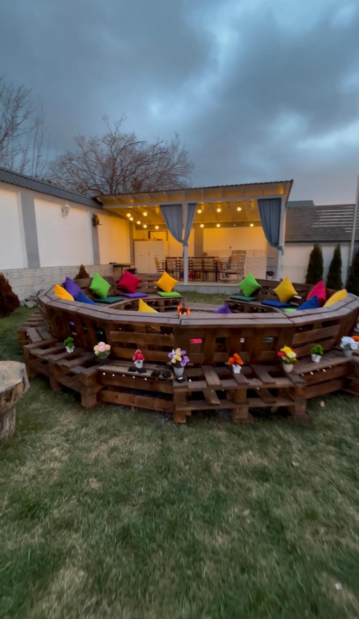 Qafqaz Mountside Chalet ガバラ エクステリア 写真